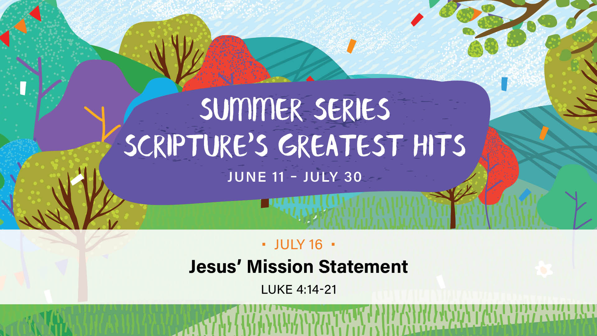 Scripture's Greatest Hits: Jesus' Mission Statement